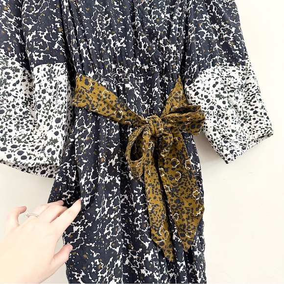 Apiece Apart Meru Wrap Jumpsuit in Multi Floral - Picture 6 of 16